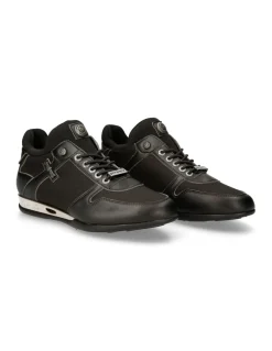SNEAKER BLACK HYBRID WITH LACES M-CHRONO002-V22