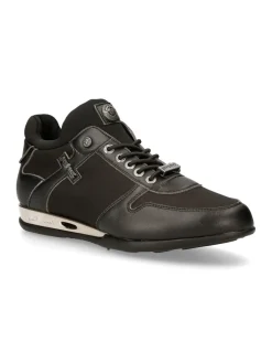 SNEAKER BLACK HYBRID WITH LACES M-CHRONO002-V22